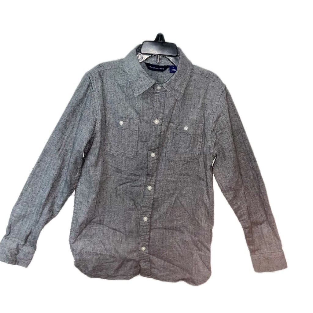 Janie And Jack Herringbone Shirt